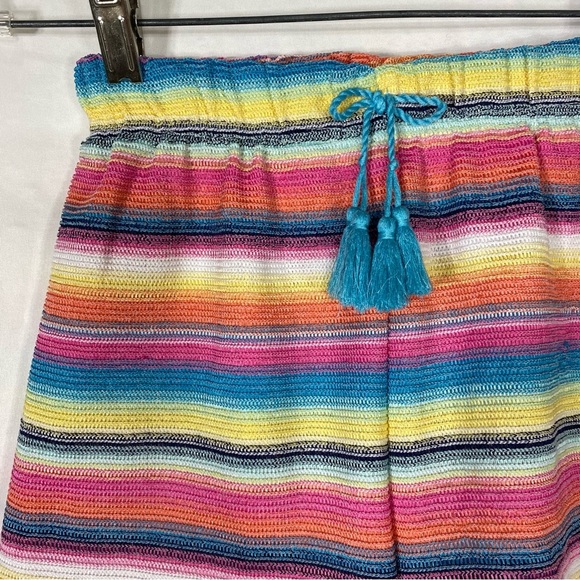 Wonder Nation Multi-Colored Striped Kids Shorts - Picture 2 of 5